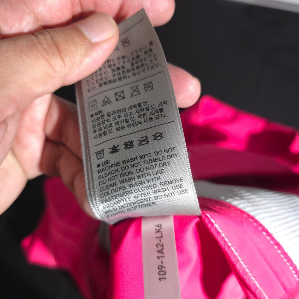 KJUS Golf Vest Womens Medium Hot Pink Full Zip Softshell White Performance Layer - Picture 9 of 10